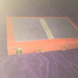 Vintage 70's Skor-Mor Backgammon Game